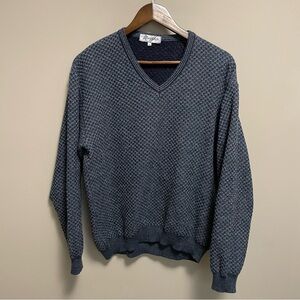 Vintage 90s Modango Made In Italy Wool Blend V-neck Sweater Men’s M